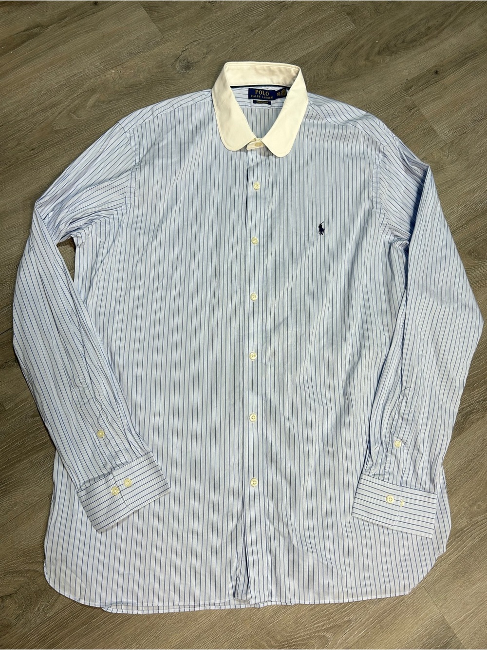 Polo Ralph Lauren Magnolia Lane Performance Shirt Contrast Collar SZ XXL